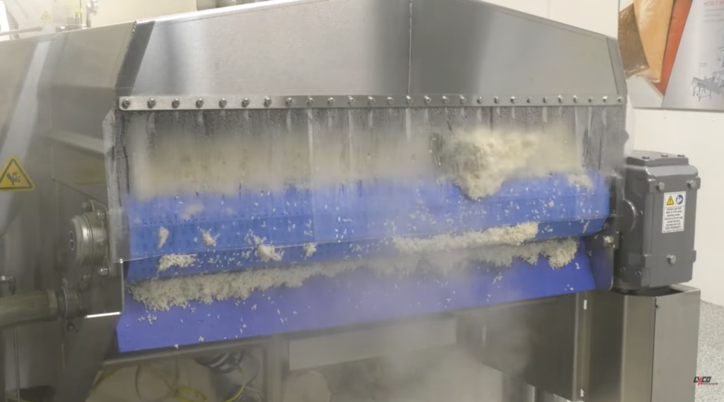 fully absorbed rice cooking process